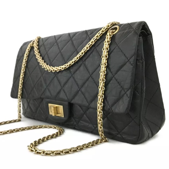 Chanel Reissue 2.55 Flap Bag Quilted Calfskin GHW - Picture 7 of 16